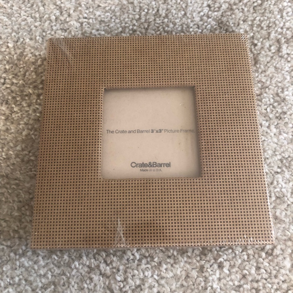 NIB Crate & Barrel Picture Frame